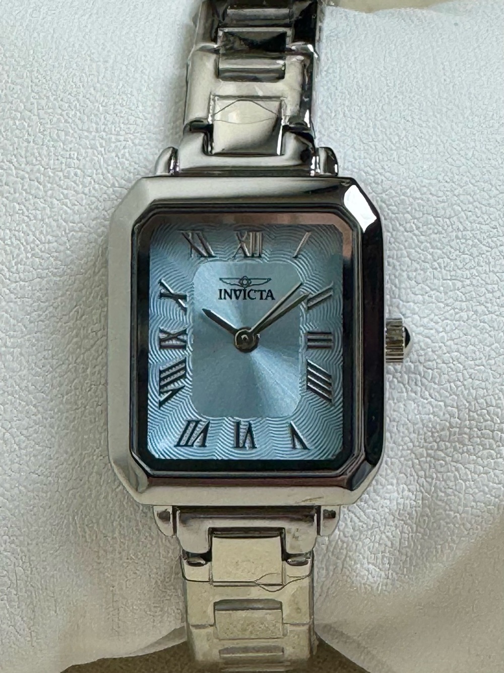 Invicta Celestial Blue Dial Silver-tone 21mm Quartz Watch NWT